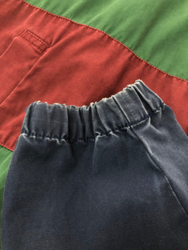 【中古品】【メンズ】 TOMMY HILFIGER トミーヒルフィガー 90'S BORDER SWING TOP JACKET 90年代 ボーダー スイングトップ ジャケット ライトアウター 146-260518-na-30-tagh サイズ：M カラー：マルチカラー 万代Net店