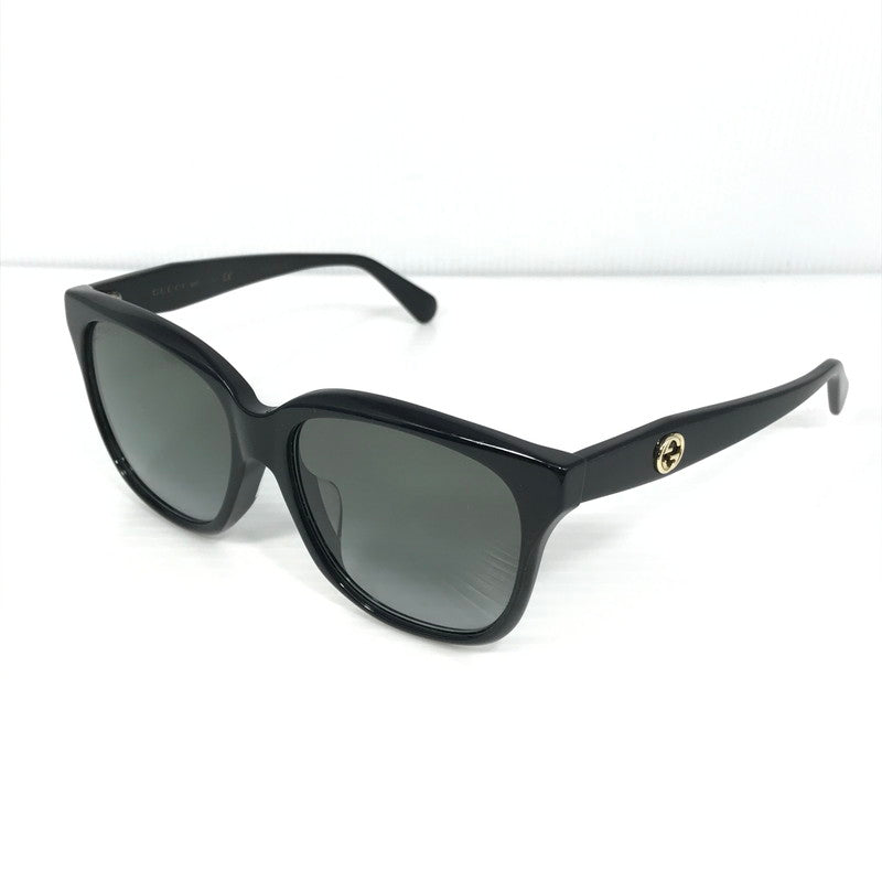 【中古品】【メンズ】 GUCCI グッチ SUNGLASSES GG0800SA サングラス アイウェア アクセサリー 183-250315-hi-15-tag サイズ：56ロ16 145 カラー：ブラック 万代Net店