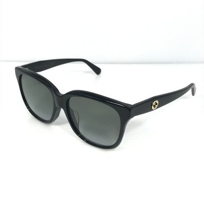 【中古品】【メンズ】 GUCCI グッチ SUNGLASSES GG0800SA サングラス アイウェア アクセサリー 183-250315-hi-15-tag サイズ：56ロ16 145 カラー：ブラック 万代Net店