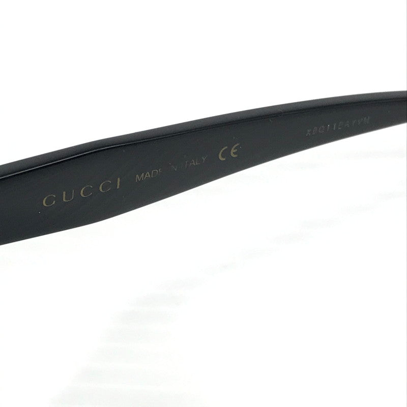 【中古品】【メンズ】 GUCCI グッチ SUNGLASSES GG0800SA サングラス アイウェア アクセサリー 183-250315-hi-15-tag サイズ：56ロ16 145 カラー：ブラック 万代Net店