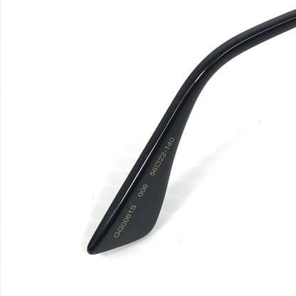 【中古品】【メンズ】 GUCCI グッチ SUNGLASSES GG0061S ラウンドデザイン サングラス アイウェア アクセサリー 183-250315-hi-14-tag サイズ：56ロ22 140 カラー：パープル/ブラック 万代Net店