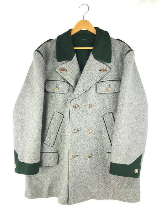 【中古品】【メンズ】 LODENFREY ローデンフリー LODEN-STEINER ローデンシュタイナー WOOL LONG COAT ウールロングコート ジャケット アウター 146-250321-yk-02-tag サイズ：52 カラー：グレー 万代Net店