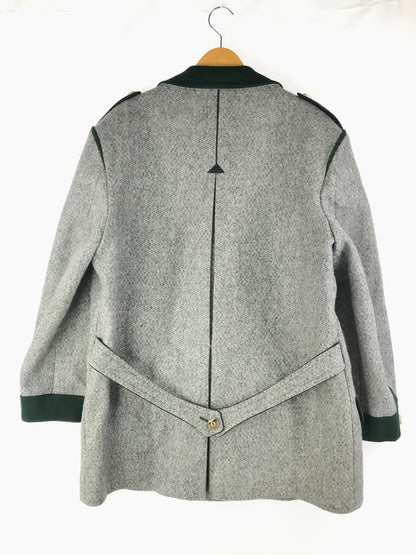【中古品】【メンズ】 LODENFREY ローデンフリー LODEN-STEINER ローデンシュタイナー WOOL LONG COAT ウールロングコート ジャケット アウター 146-250321-yk-02-tag サイズ：52 カラー：グレー 万代Net店