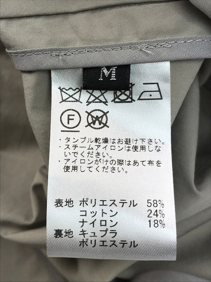 【中古品】【メンズ】 TRENCH COAT トレンチコート ロングコート ジャケット アウター 140-250321-yk-01-tag サイズ：M カラー：ベージュ 万代Net店
