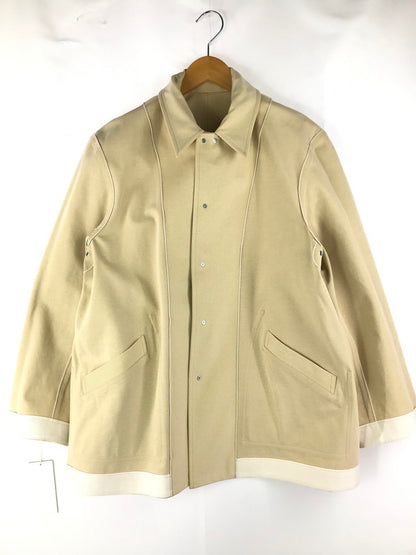 【中古品】【メンズ】 IRENISA イレニサ REVERSIBLE BAL COLLAR HALF COAT IH-23SS-C017-NR リバーシブルバルカラーハーフコート ライトアウター 140-250320-hi-04-tag サイズ：2 カラー：SMOKE YELLOW 万代Net店