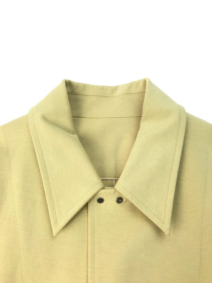 【中古品】【メンズ】 IRENISA イレニサ REVERSIBLE BAL COLLAR HALF COAT IH-23SS-C017-NR リバーシブルバルカラーハーフコート ライトアウター 140-250320-hi-04-tag サイズ：2 カラー：SMOKE YELLOW 万代Net店