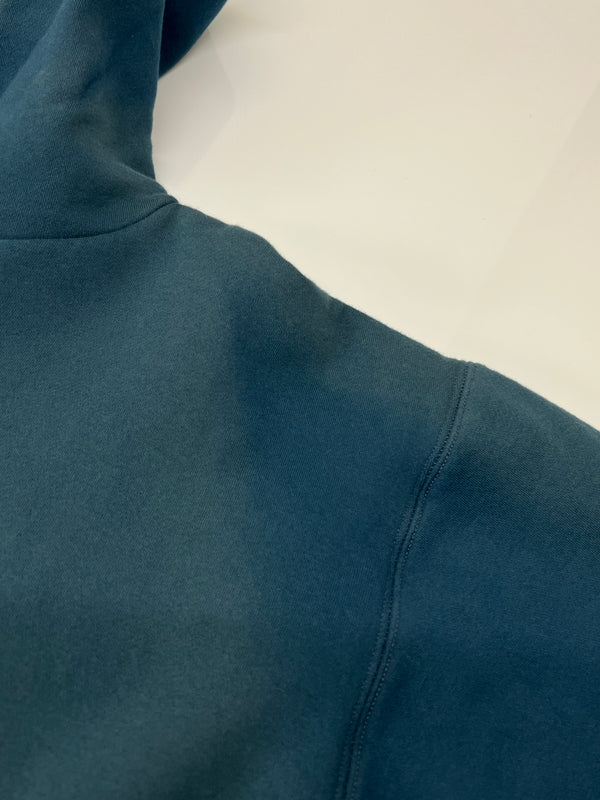 【中古品】【メンズ】 INDIAN HILL KNITTING SERVICE インディアン ヒル ニッティング サービス 23AW DOUBLE-FACE HOODIE ダブルフェイスフーディー トップス プルオーバーパーカー 142-260710-kk-06-hon サイズ：38 カラー：INK BLUE 万代Net店