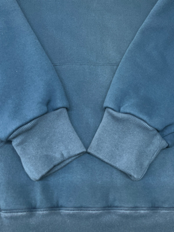 【中古品】【メンズ】 INDIAN HILL KNITTING SERVICE インディアン ヒル ニッティング サービス 23AW DOUBLE-FACE HOODIE ダブルフェイスフーディー トップス プルオーバーパーカー 142-260710-kk-06-hon サイズ：38 カラー：INK BLUE 万代Net店