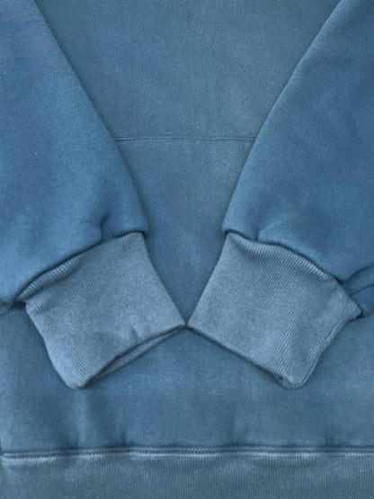【中古品】【メンズ】 INDIAN HILL KNITTING SERVICE インディアン ヒル ニッティング サービス 23AW DOUBLE-FACE HOODIE ダブルフェイスフーディー トップス プルオーバーパーカー 142-260710-kk-06-hon サイズ：38 カラー：INK BLUE 万代Net店