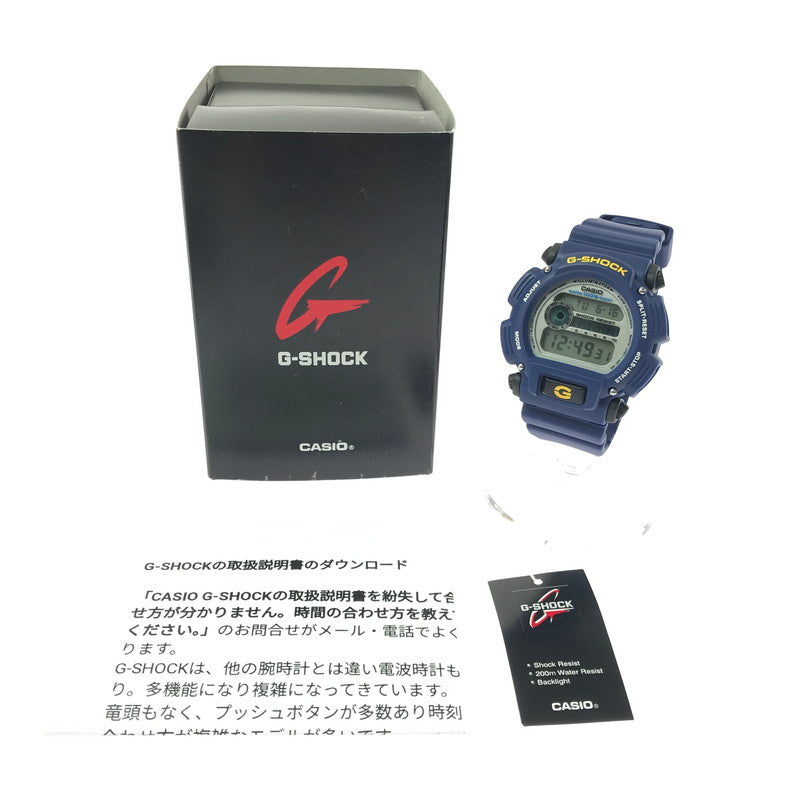 【中古美品】【メンズ】 G-SHOCK ジーショック DIGITAL DW-9052-2VDR デジタル クォーツ 腕時計 196-260620-na-13-tagh カラー：ネイビー 万代Net店