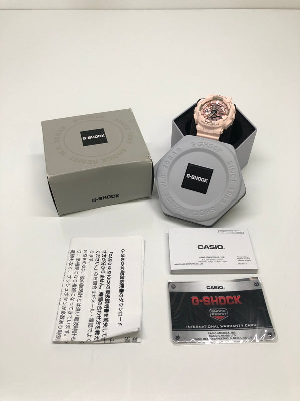 【中古品】【レディース】 G-SHOCK ジーショック GMA-S110MP-4A1 クォーツ腕時計 196-260823-AS-4-hon カラー：ピンク 万代Net店