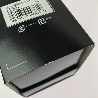 【中古美品】【メンズ】 G-SHOCK ジーショック ANALOG-DIGITAL GA-100A-9ADR アナログ デジタル クォーツ 腕時計 196-260620-na-11-tagh カラー：イエロー 万代Net店