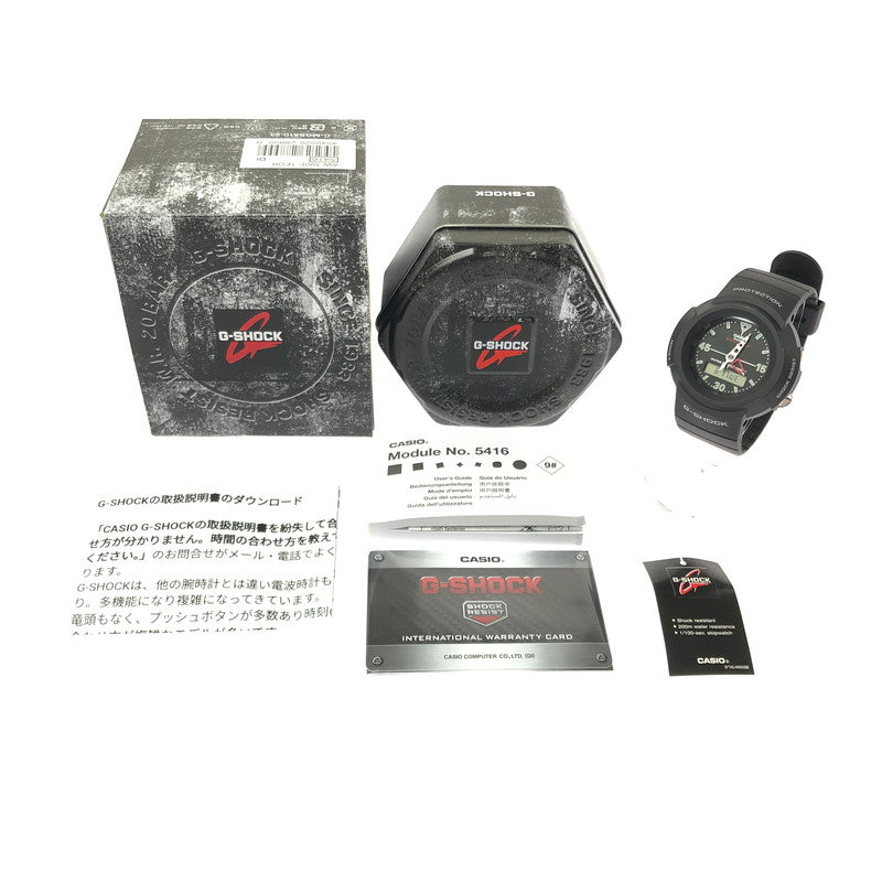 【中古美品】【メンズ】 G-SHOCK ジーショック AW-500 SERIES AW-500E-1EDR アナログ デジタル クォーツ 腕時計 アクセサリー 196-260618-rt-18-tagh カラー：イエロー 万代Net店