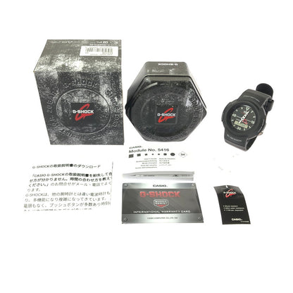 【中古美品】【メンズ】 G-SHOCK ジーショック AW-500 SERIES AW-500E-1EDR アナログ デジタル クォーツ 腕時計 アクセサリー 196-260618-rt-18-tagh カラー：イエロー 万代Net店