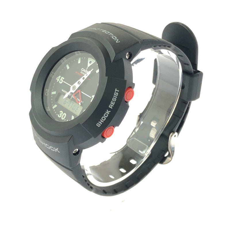 【中古美品】【メンズ】 G-SHOCK ジーショック AW-500 SERIES AW-500E-1EDR アナログ デジタル クォーツ 腕時計 アクセサリー 196-260618-rt-18-tagh カラー：イエロー 万代Net店