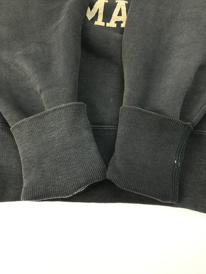 【現状渡し品】【メンズ】 UNKNOWN 60's VINTAGE CREWNECK PRINT SWEATSHIRTS 60年代 ヴィンテージ クルーネック プリント スウェット トレーナー トップス 146-250404-yk-07-tag サイズ：表記なし カラー：ブラック系 万代Net店