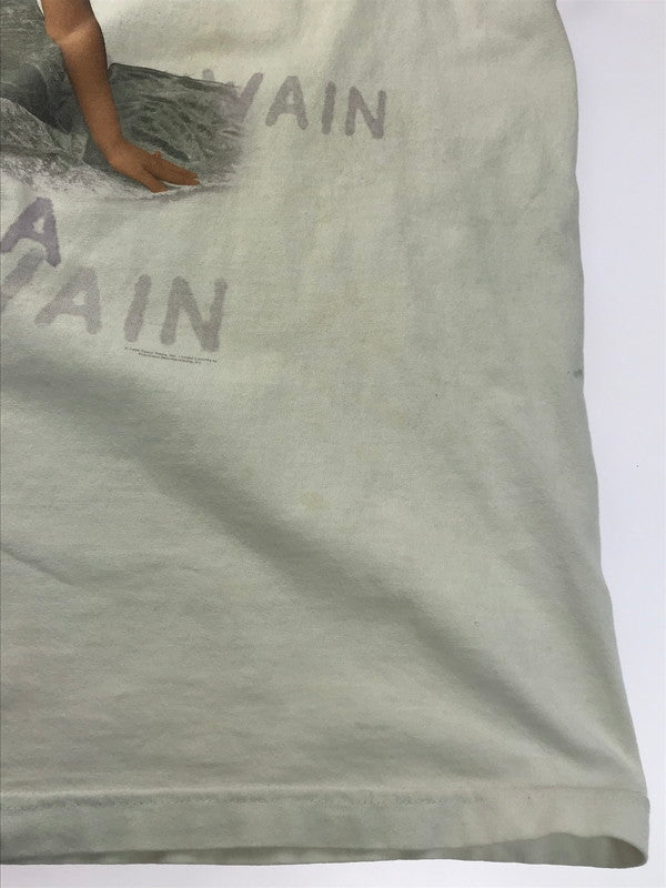 【現状渡し品】【メンズ】 POLYGRAMポリガレージ 90'S SHANIA TWAIN S S TEE シャナイア トゥエイン ショートスリーブティ 半袖Tシャツ トップス 146-250325-ss-09-tag サイズ：XL カラー：オフホワイト 万代Net店