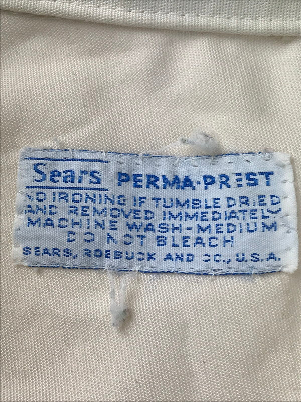 【中古品】【メンズ】 SEARS シアーズ SWING TOP スイングトップ 片爪 PRENTICEジッパー ライトアウター 146-250326-hi-13-tag サイズ：なし カラー：アイボリー 万代Net店