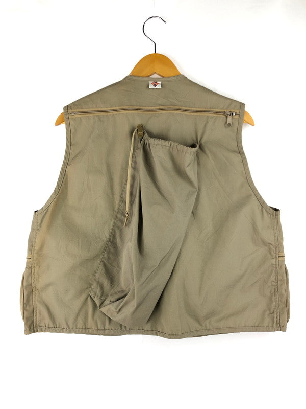 【現状渡し品】【メンズ】 Columbia コロンビア 80's VINTAGE PHOTOGRAPHER VEST 1168-269 80年代 ヴィンテージ フォトグラファーベスト アウトドア トップス 146-250321-yk-17-tag サイズ：M カラー：ベージュ 万代Net店