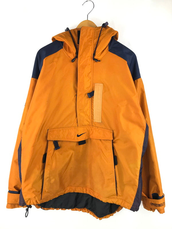 【現状渡し品】【メンズ】 NIKE ACG ナイキ エーシージー OUTER LAYER 3 ANORAK PARKA H8-YNG アノラックパーカー アウター 146-250323-hi-19-tag サイズ：L カラー：オレンジ 万代Net店