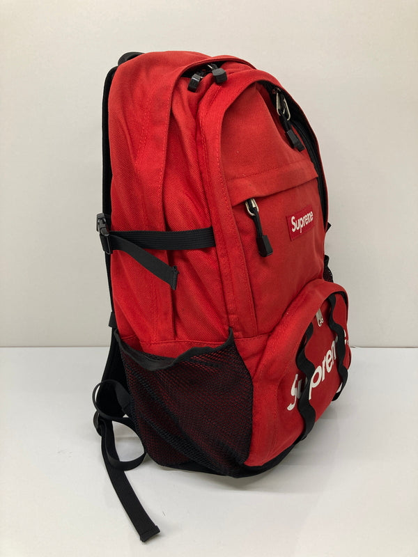 【中古品】【メンズ】 Supreme シュプリーム 15SS BACKPACK バックパック カバン リュック 188-260711-kk-12-hon カラー：レッド 万代Net店