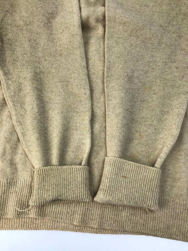 【中古品】【メンズ】 PRINGLE OF SCOTLAND プリングル オブ スコットランド Vネック セーター ニット トップス 146-250403-yk-24-tag サイズ：46 カラー：ベージュ 万代Net店