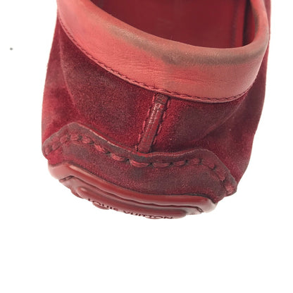 【中古品】【メンズ】 SUEDE LOAFERS スエードローファー ドライビングシューズ 靴 179-250403-yk-09-tag カラー：レッド 万代Net店
