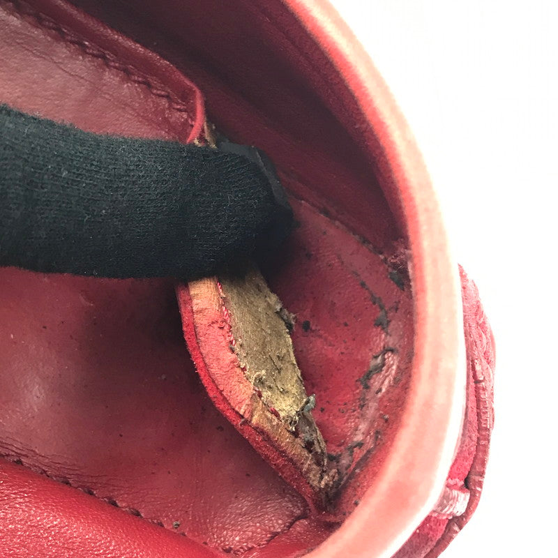 【中古品】【メンズ】 SUEDE LOAFERS スエードローファー ドライビングシューズ 靴 179-250403-yk-09-tag カラー：レッド 万代Net店