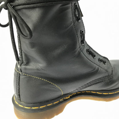【中古品】【メンズ】 Dr.Martens ドクターマーチン × YOHJI YAMAMOTO ヨウジヤマモト 別注 コラボ FRONT ZIP 10EYE BOOT フロントジップ 10ホールブーツ 靴 164-250404-yk-19-tag サイズ：EU43 カラー：ブラック 万代Net店