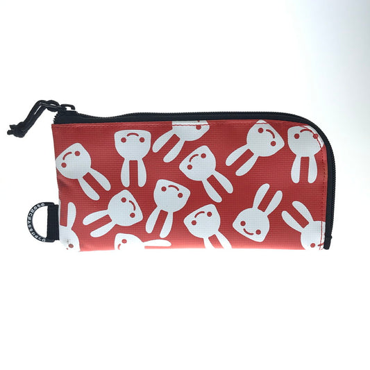【中古品】【レディース】 CUNE キューン ターポリンロングウォレット 長財布 200-250328-yk-12-tag サイズ：ONE カラー：レッド 万代Net店