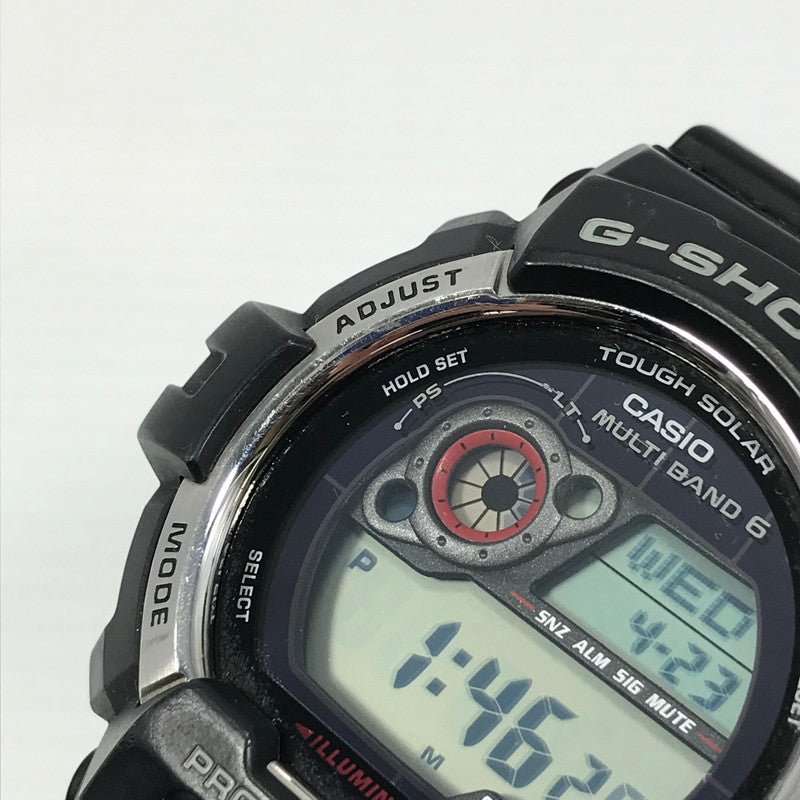 【中古品】【メンズ】 CASIO カシオ G-SHOCK ジーショック DIGITAL 8900 SERIES GW-8900A-1JF デジタル 電波ソーラー 腕時計 196-250425-yy-05-tag カラー：ブラック 万代Net店
