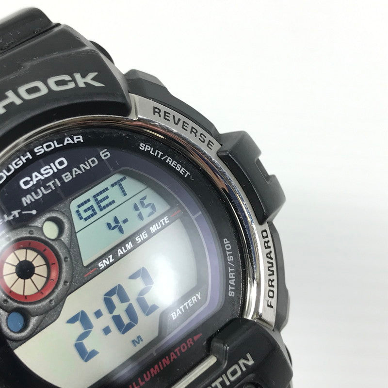 【中古品】【メンズ】 CASIO カシオ G-SHOCK ジーショック DIGITAL 8900 SERIES GW-8900A-1JF デジタル 電波ソーラー 腕時計 196-250425-yy-05-tag カラー：ブラック 万代Net店