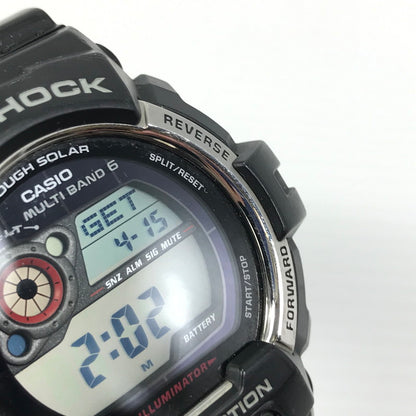 【中古品】【メンズ】 CASIO カシオ G-SHOCK ジーショック DIGITAL 8900 SERIES GW-8900A-1JF デジタル 電波ソーラー 腕時計 196-250425-yy-05-tag カラー：ブラック 万代Net店