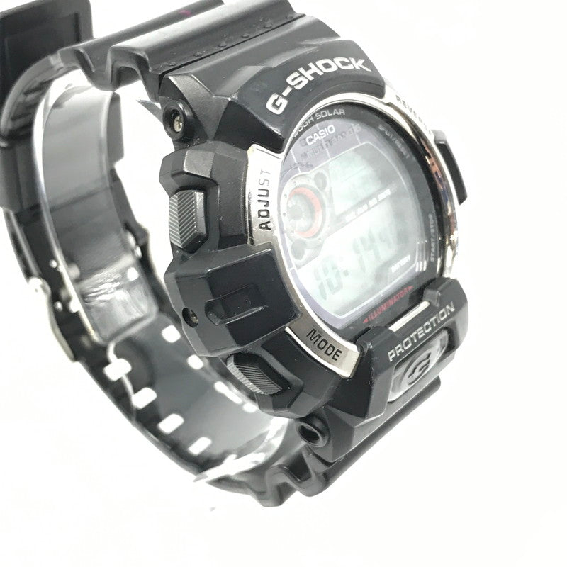 【中古品】【メンズ】 CASIO カシオ G-SHOCK ジーショック DIGITAL 8900 SERIES GW-8900A-1JF デジタル 電波ソーラー 腕時計 196-250425-yy-05-tag カラー：ブラック 万代Net店
