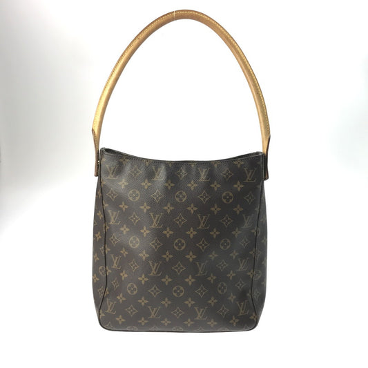 【中古品】【レディース】 LOUIS VUITTON ルイ・ヴィトン モノグラム ルーピング GM M51145 トートバッグ カバン 179-250403-yk-05-tag カラー：ブラウン 万代Net店