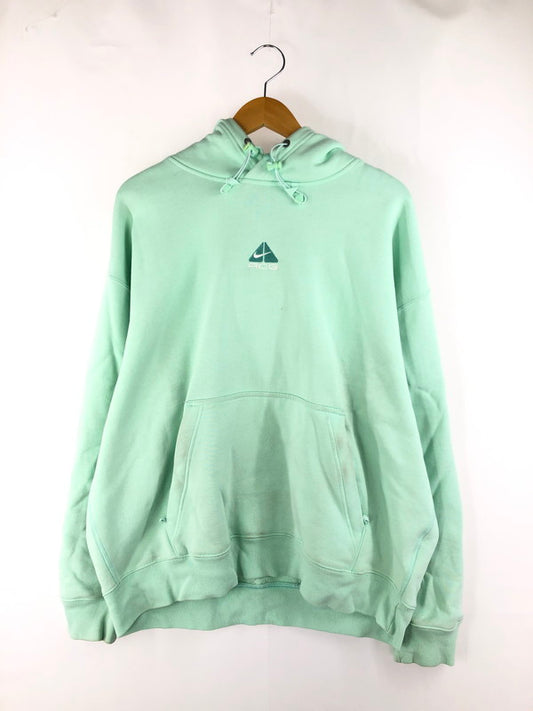 【中古品】【メンズ】 NIKE ナイキ ACG エーシージー DH3088-379 THERMA-FIT FLEECE PULLOVER HOODIE サーマフィット フリース プルオーバー パーカー トップス 142-250328-ss-10-tag サイズ：XXL カラー：グリーン 万代Net店