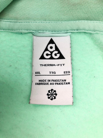 【中古品】【メンズ】 NIKE ナイキ ACG エーシージー DH3088-379 THERMA-FIT FLEECE PULLOVER HOODIE サーマフィット フリース プルオーバー パーカー トップス 142-250328-ss-10-tag サイズ：XXL カラー：グリーン 万代Net店
