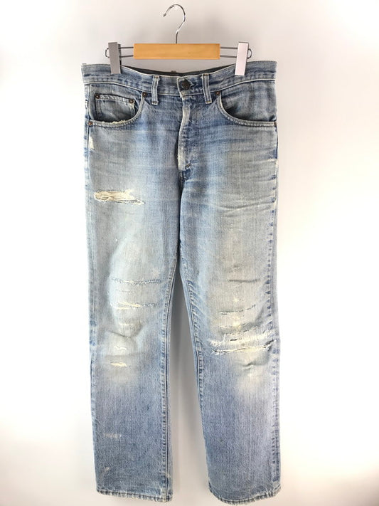 【現状渡し品】【メンズ】 Levi's リーバイス 70's DENIM PANTS 517-0217 70年代 デニムパンツ ジーンズ エルパソ工場 ボタン裏20 157-250329-hi-20-tag サイズ：W31 カラー：ライトインディゴ 万代Net店