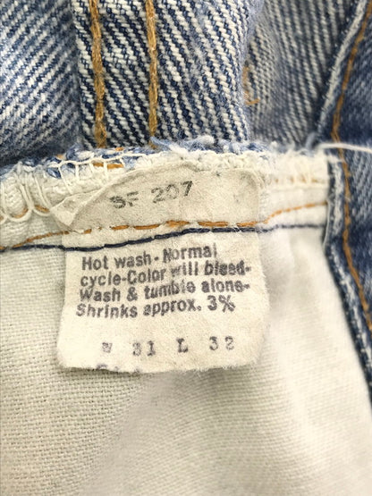 【現状渡し品】【メンズ】 Levi's リーバイス 70's DENIM PANTS 517-0217 70年代 デニムパンツ ジーンズ エルパソ工場 ボタン裏20 157-250329-hi-20-tag サイズ：W31 カラー：ライトインディゴ 万代Net店