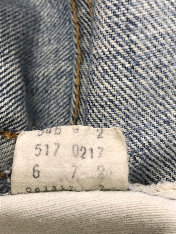 【現状渡し品】【メンズ】 Levi's リーバイス 70's DENIM PANTS 517-0217 70年代 デニムパンツ ジーンズ エルパソ工場 ボタン裏20 157-250329-hi-20-tag サイズ：W31 カラー：ライトインディゴ 万代Net店