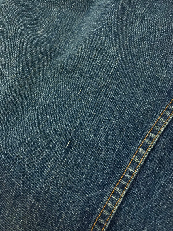 【現状渡し品】【メンズ】 Levi's リーバイス 70's 70505 4th DENIM TRACKER JACKET 70年代 デニム トラッカージャケット Gジャン ボタン裏526 布ケアタグ small e モデル ライトアウター 146-250329-hi-07-tag サイズ：なし カラー：ライトインディゴ 万代Net店