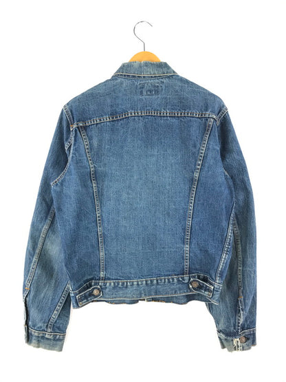 【現状渡し品】【メンズ】 Levi's リーバイス 70's 70505 4th DENIM TRACKER JACKET 70年代 デニム トラッカージャケット Gジャン ボタン裏526 布ケアタグ small e モデル ライトアウター 146-250329-hi-07-tag サイズ：なし カラー：ライトインディゴ 万代Net店