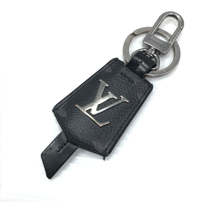 【現状渡し品】【メンズ】 LOUIS VUITTON ルイ・ヴィトン ポルトクレ クロッシュ クレ M63620 バッグチャーム キーホルダー キーリング アクセサリー 小物 179-250412-hi-29-tag カラー：モノグラムエクリプス 万代Net店