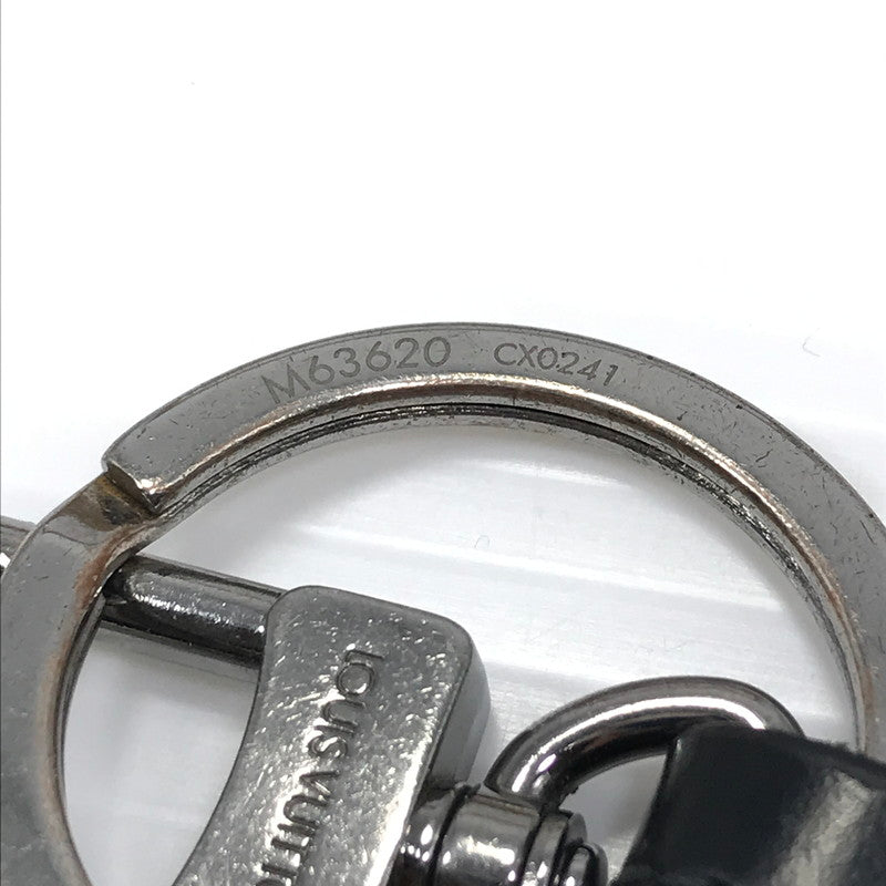 【現状渡し品】【メンズ】 LOUIS VUITTON ルイ・ヴィトン ポルトクレ クロッシュ クレ M63620 バッグチャーム キーホルダー キーリング アクセサリー 小物 179-250412-hi-29-tag カラー：モノグラムエクリプス 万代Net店