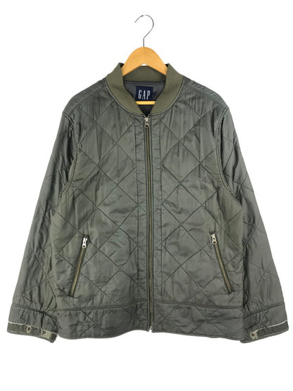 【現状渡し品】【メンズ】 OLD GAP オールドギャップ QUILTING JACKET キルティングジャケット　アウター 146-250403-ki-06-tag サイズ：L カラー：カーキ 万代Net店