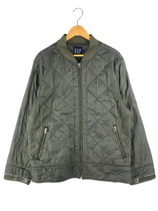 【現状渡し品】【メンズ】 OLD GAP オールドギャップ QUILTING JACKET キルティングジャケット　アウター 146-250403-ki-06-tag サイズ：L カラー：カーキ 万代Net店