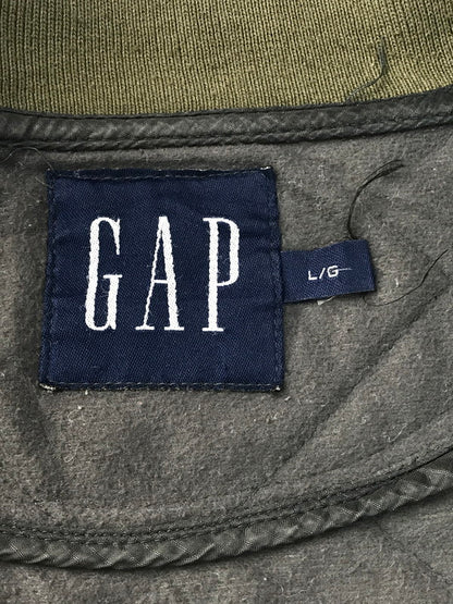 【現状渡し品】【メンズ】 OLD GAP オールドギャップ QUILTING JACKET キルティングジャケット　アウター 146-250403-ki-06-tag サイズ：L カラー：カーキ 万代Net店