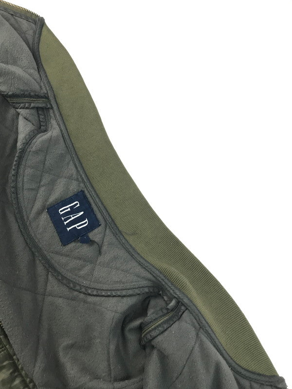 【現状渡し品】【メンズ】 OLD GAP オールドギャップ QUILTING JACKET キルティングジャケット　アウター 146-250403-ki-06-tag サイズ：L カラー：カーキ 万代Net店
