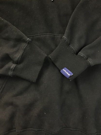 【中古品】【メンズ】 APPLEBUM アップルバム FLOWER LOGO SWEAT PARKA フラワーロゴ スウェットパーカー フーディー トップス 142-250403-ki-04-tag サイズ：L カラー：ブラック 万代Net店