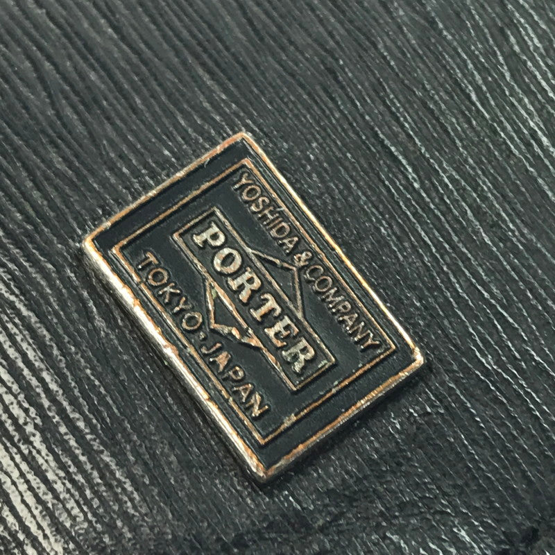 【中古品】【メンズ】 PORTER ポーター 吉田カバン CURRENT LONG WALLET 052-02214 カレント ロングウォレット 長財布 200-250403-yk-02-tag カラー：ブラック 万代Net店